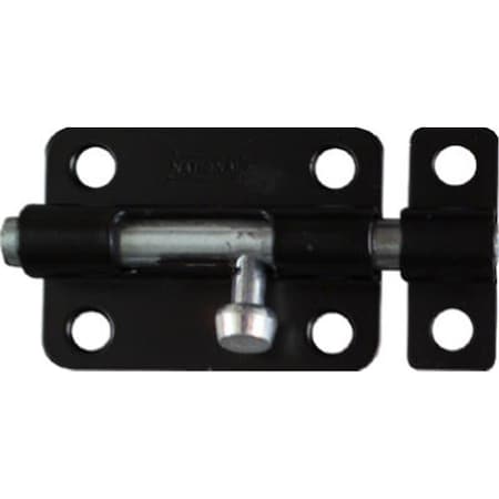 Greengrass N151-522 3 in. Black Barrel Bolt GR585258